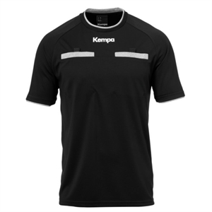 Kempa dommertrøje - dommer t-shirt - Sort